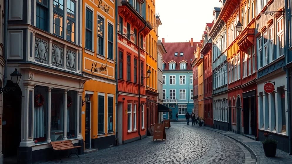 Klara norra kyrkogata vägen genom gamla Stockholm